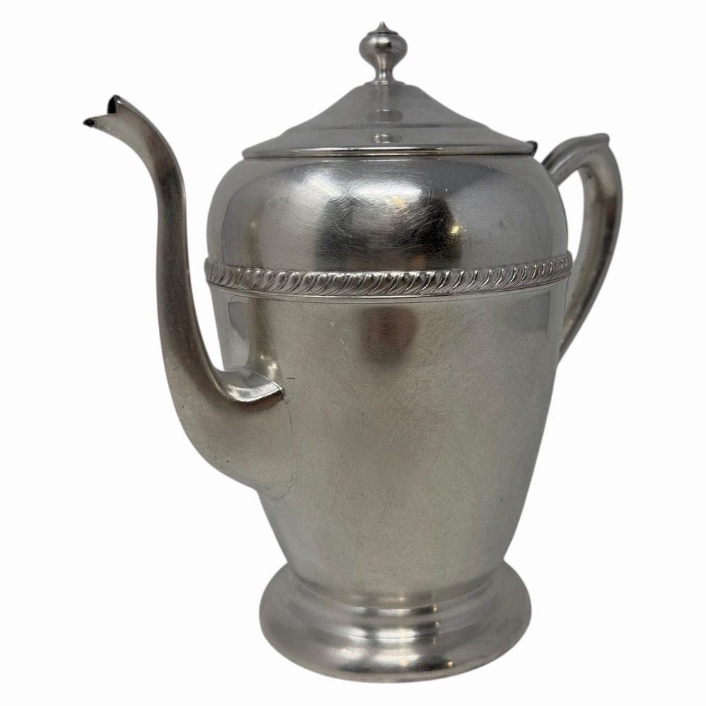 1883 FB Rogers Silver Co Silver on Copper Teapot #2310‎